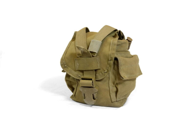USMC MOLLE II Canteen Cover Coyote Brown