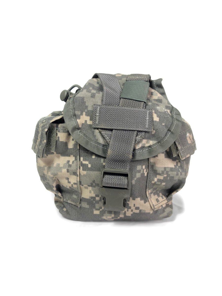 MOLLE II 1 QT Canteen Cover General Purpose Pouch ACU2 Pack VGC NICE 