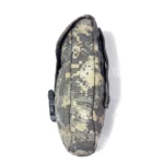 left side view molle II entrenchinig tool cover universal camo
