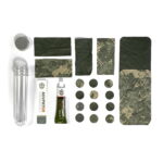 ACUPATCH Tarp Repair Kit Foilage Green, military field tarp repair