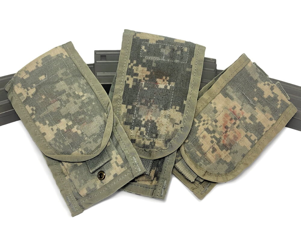 USGI Double Mag Pouch ACU Camo