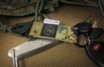 USMC Tactical Keychain made with previously issued USMC Field Tarp