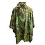 Authentic Woodland Camo USGI Wet Weather Poncho Woodland Camo