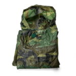 Authentic Woodland Camo USGI Wet Weather Poncho Woodland Camo