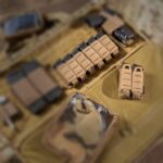 Double Laser-Cut Pistol Mag Pouch