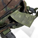 MOLLE II Patrol Pack M81 Woodland Camo label