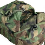 MOLLE II Patrol Pack M81 Woodland Camo front pocket