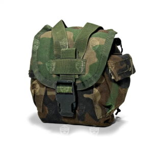 USGI MOLLE II Woodland Canteen Cover, General Purpose Pouch