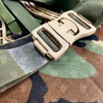 MOLLE II Large Ruck Woodland front replaced buckle