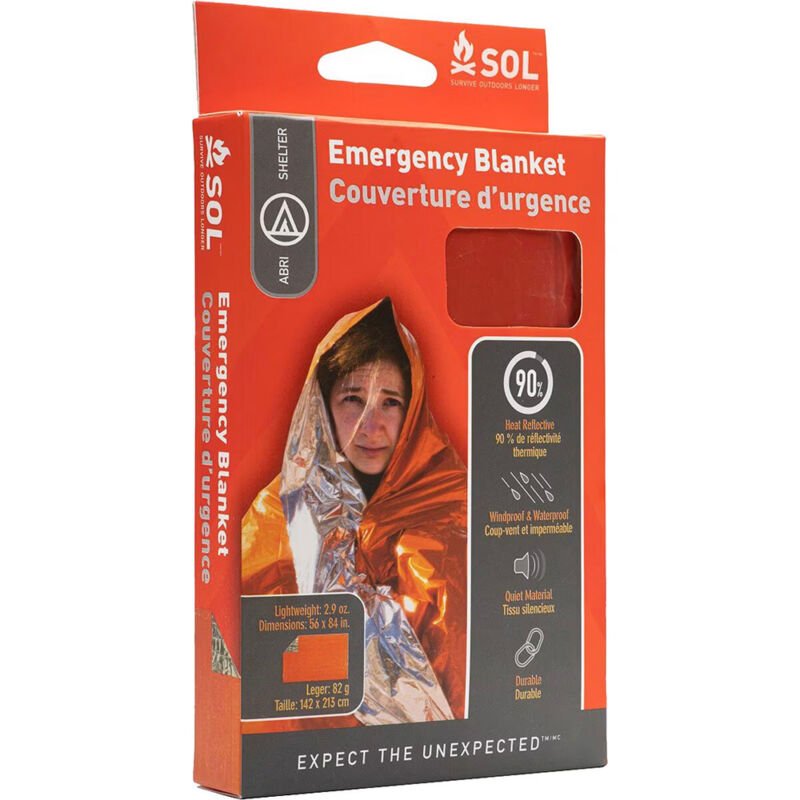 SOL Emergency Blanket, Space Blanket