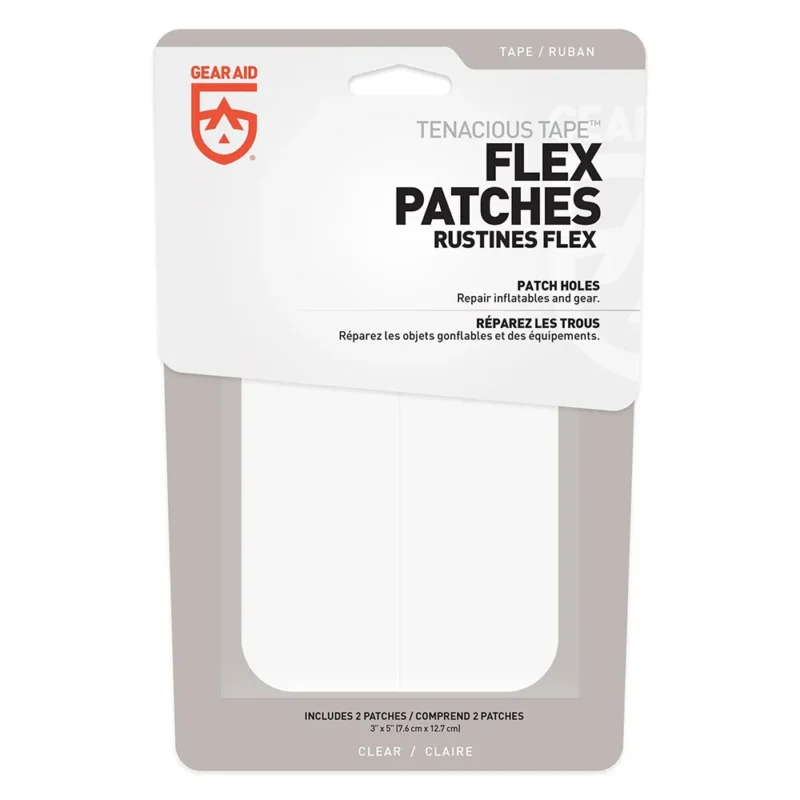 GEAR AID Flex Patches, military surplus ruck sack repair, repair compression sack